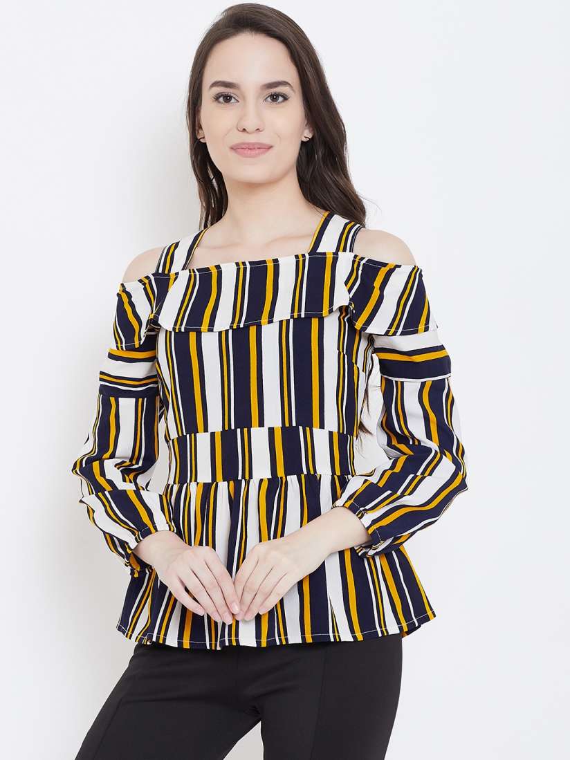 Loft cold shoulder tops discount