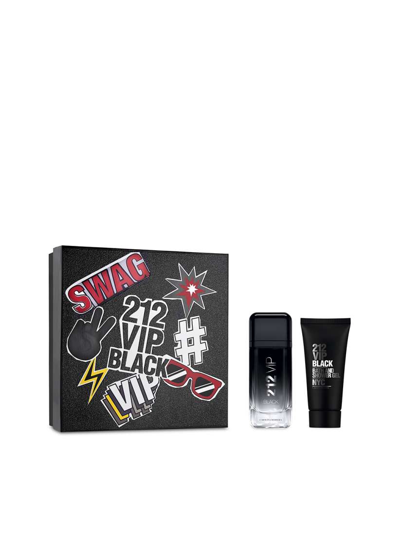 Buy Carolina Herrera Men 212 VIP Black Eau de Parfum and Shower Gel Gift Set Fragrance Gift Set for Men 9954455 Myntra