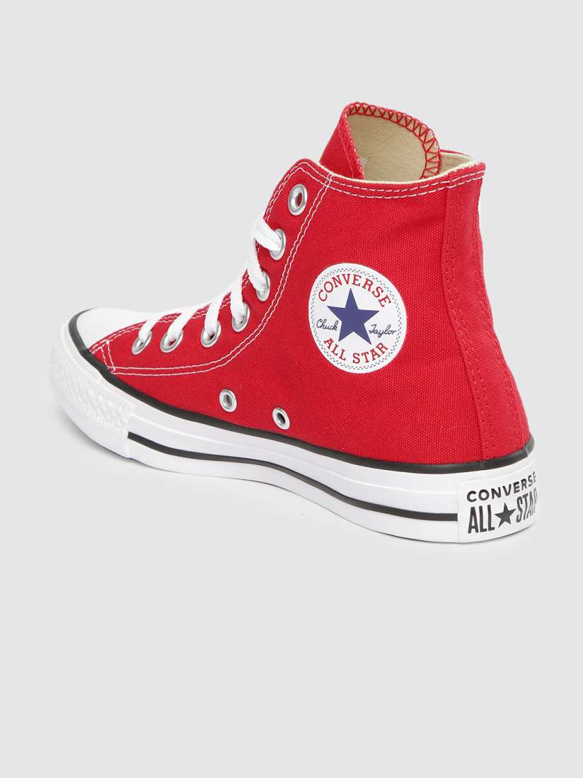 Buy Converse Unisex Red Solid High Top Sneakers Casual Shoes for Unisex 9957601 Myntra