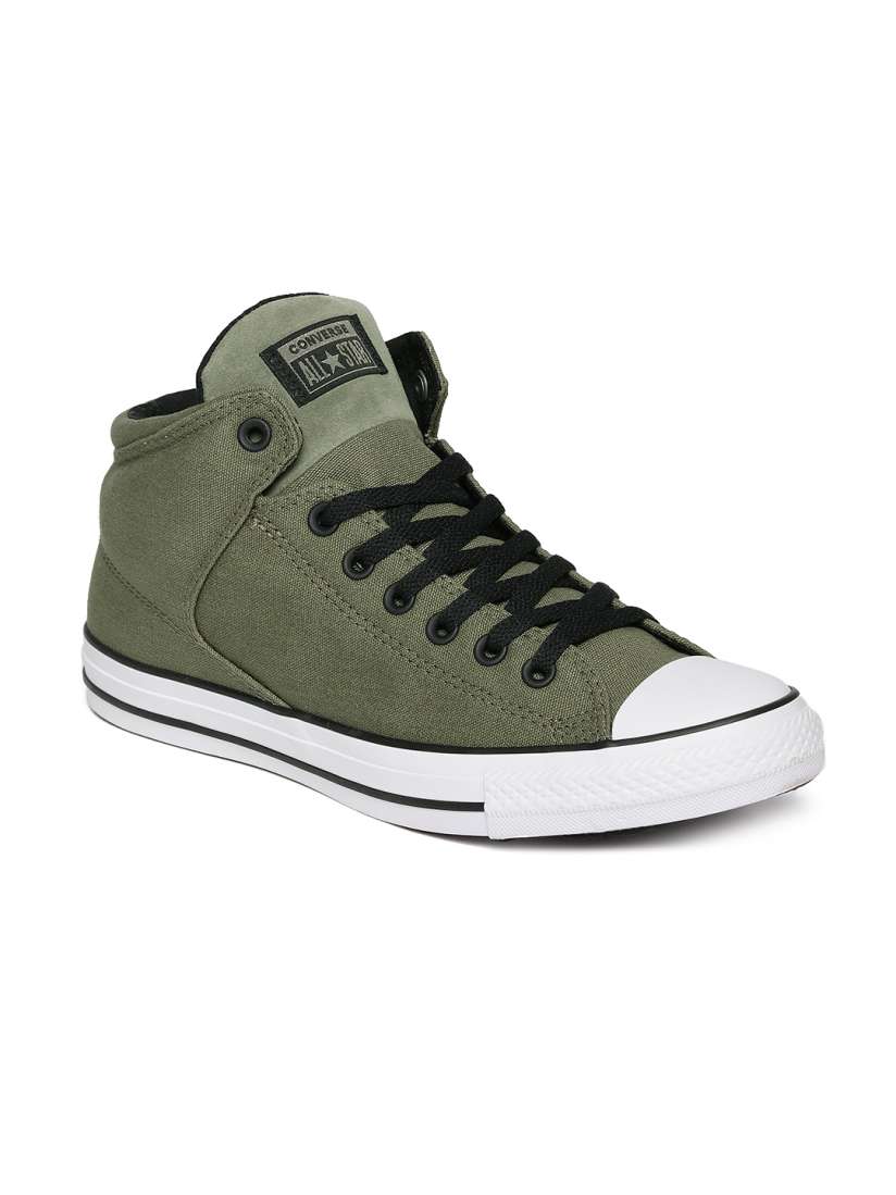 Converse mid tops grey store