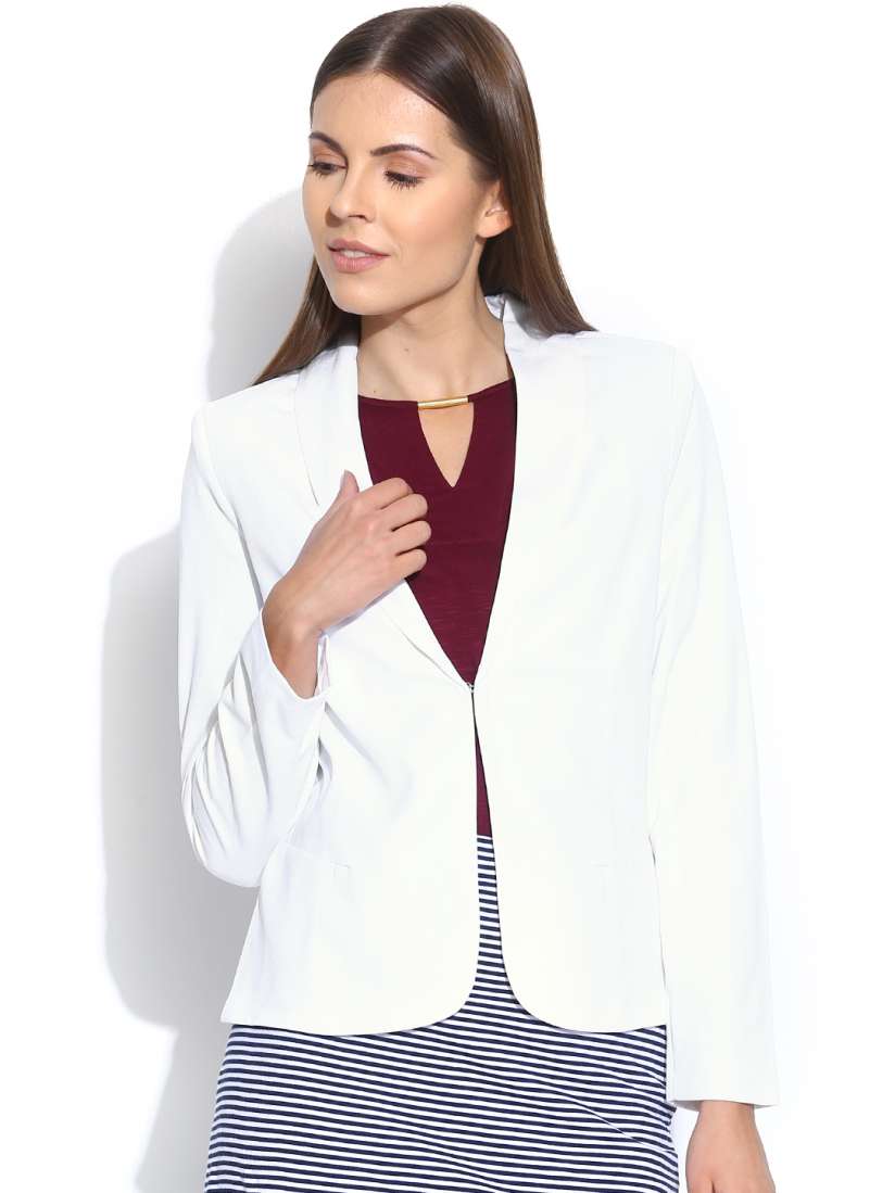 Buy white blazer clearance