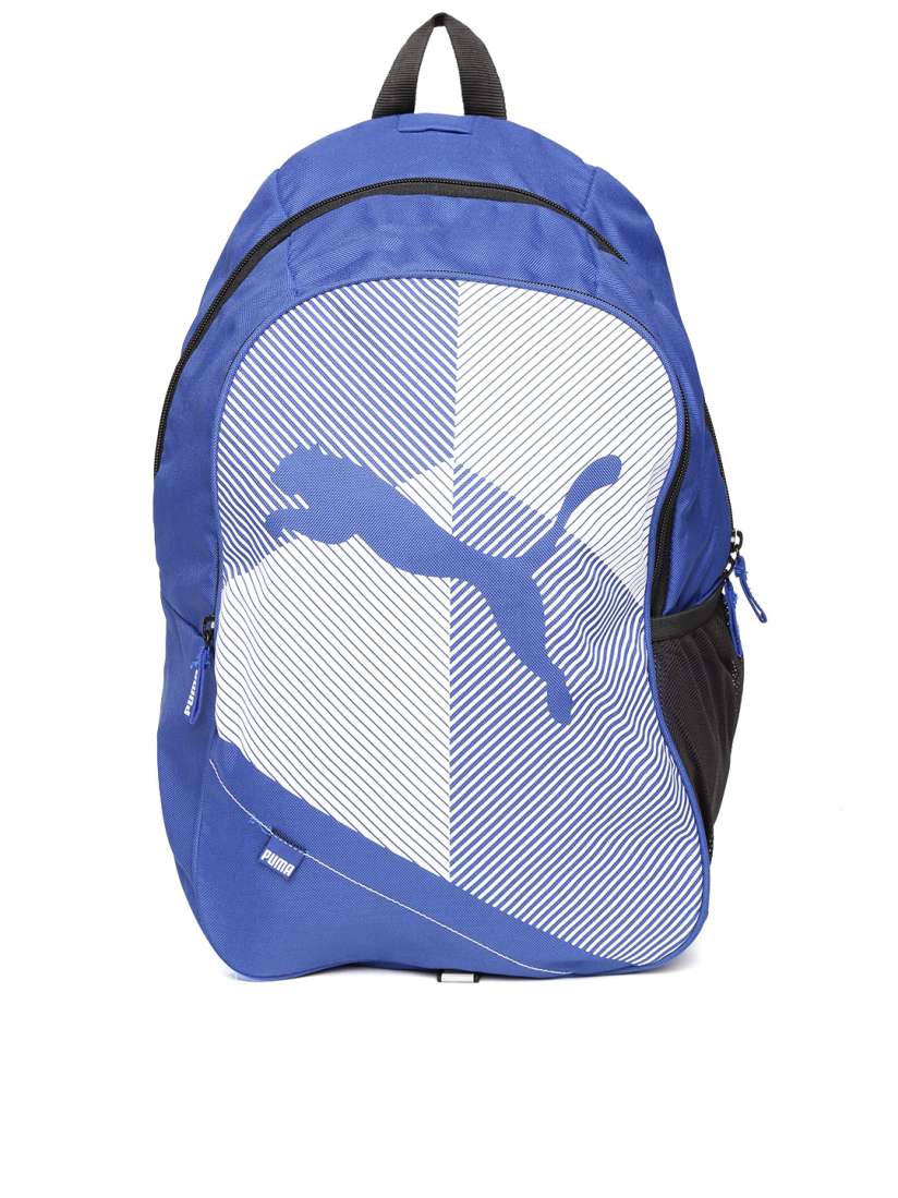 Buy PUMA Unisex Blue Printed Echo Plus Backpack Backpacks for Unisex 999946 Myntra