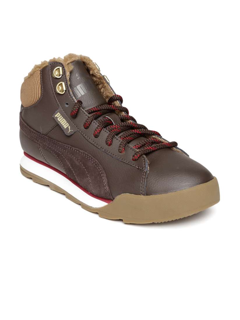 Buy PUMA Men Brown 1948 Mid Rugged Casual Shoes Casual Shoes for Men 999948 Myntra