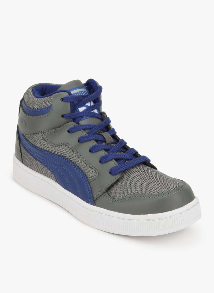 Buy Puma Men Rebound Mid Lite Dp Grey Casual Sneakers Casual Shoes for Men 7634292 Myntra