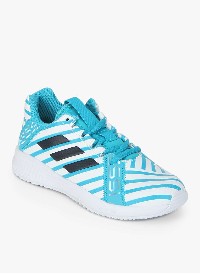 Buy Rapidaturf Messi K Aqua Blue Training Shoes Sports Shoes for Unisex 7635452 Myntra