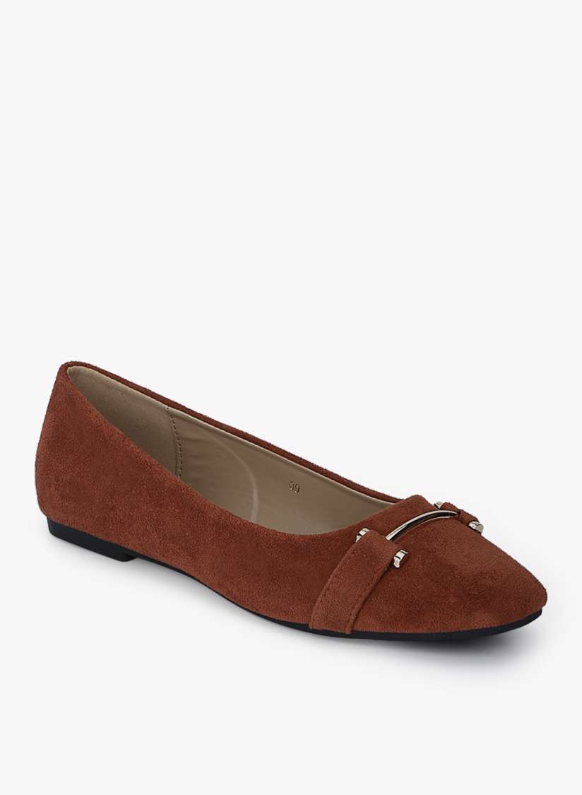Buy Brown Belly Shoes Flats for Women 7683918 Myntra
