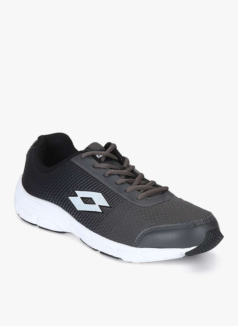 Buy Lotto Men Grey Black Running Shoes Sports Shoes for Men 7683449 Myntra