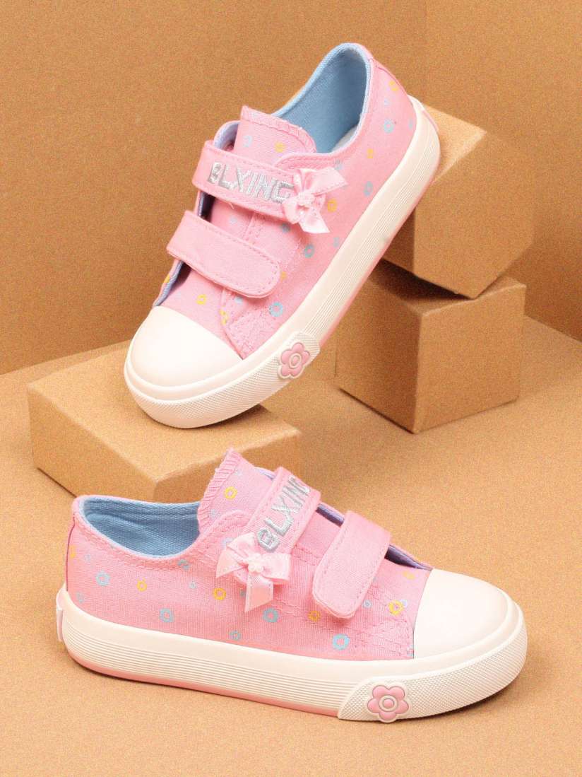Buy Walktrendy Girls Pink Slip On Sneakers Casual Shoes for Girls 7716984 Myntra