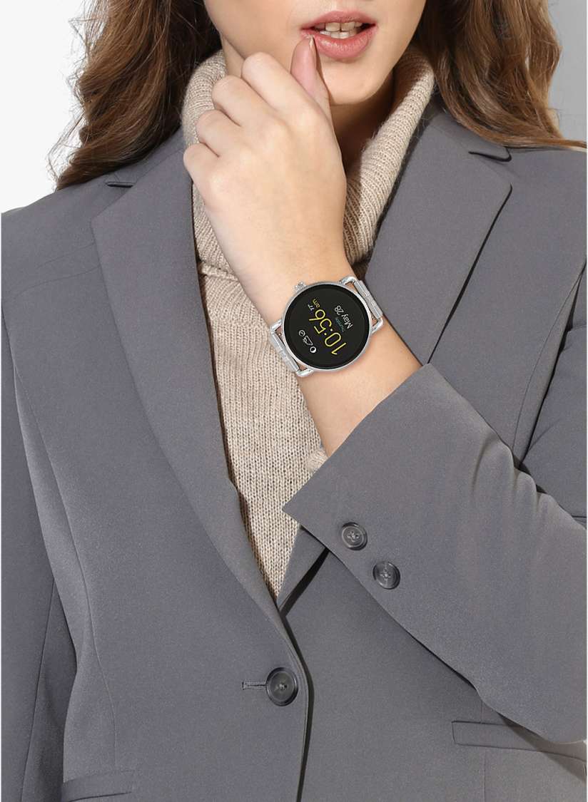 Buy Q Wander Ftw2111 Silver Black Touchscreen Smart Watch Smart Watches for Women 7958461 Myntra