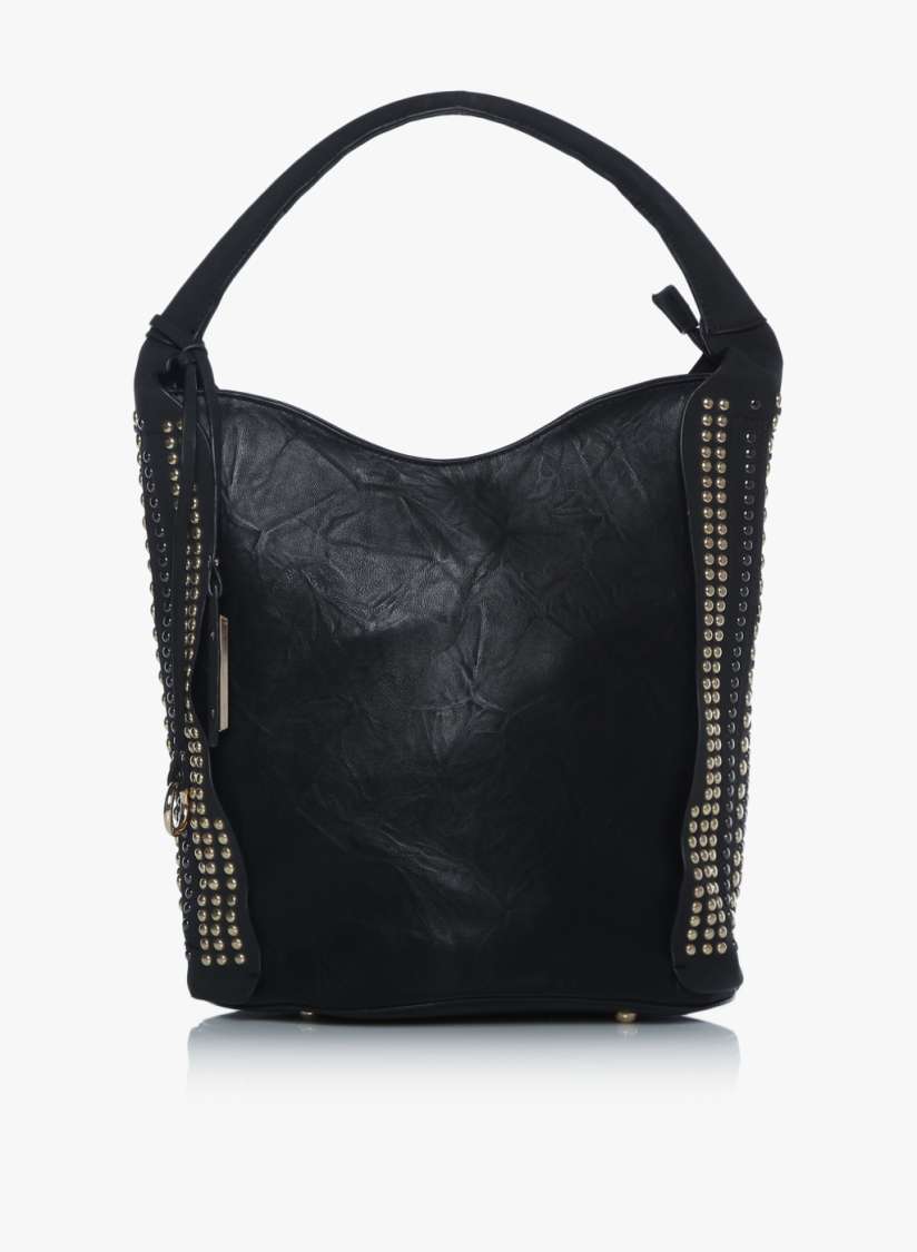 Buy Black Handbag Handbags for Women 7928079 Myntra