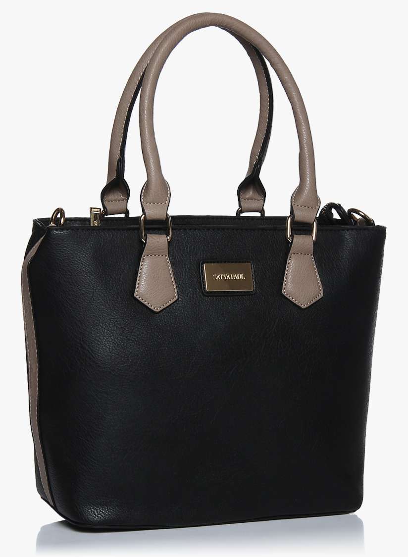 Buy Black Handbag Handbags for Women 7959465 Myntra