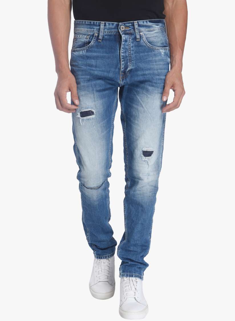 Buy Jack Jones Men Blue Slim Fit Jeans Jeans for Men 7932225 Myntra
