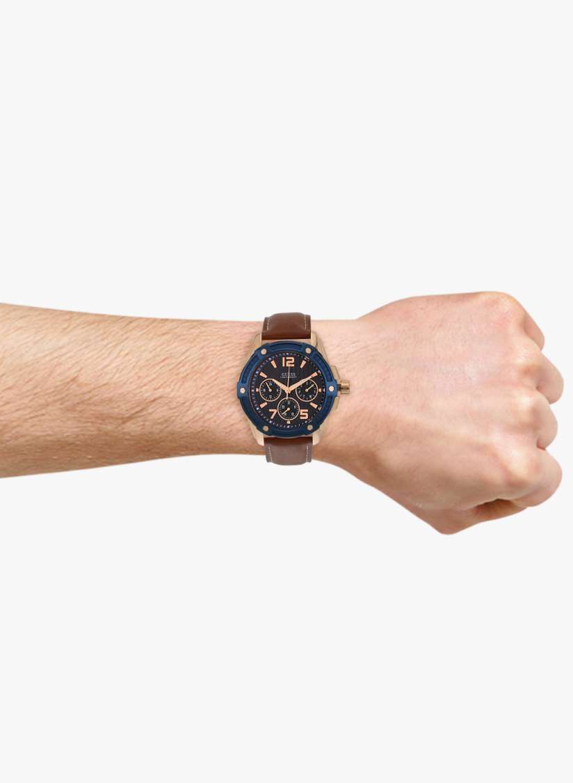 Buy W0600g3 Brown Blue Analog Watch Watches for Men 7947097 Myntra
