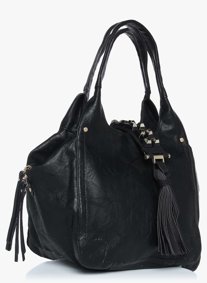 Black handbag myntra new arrivals