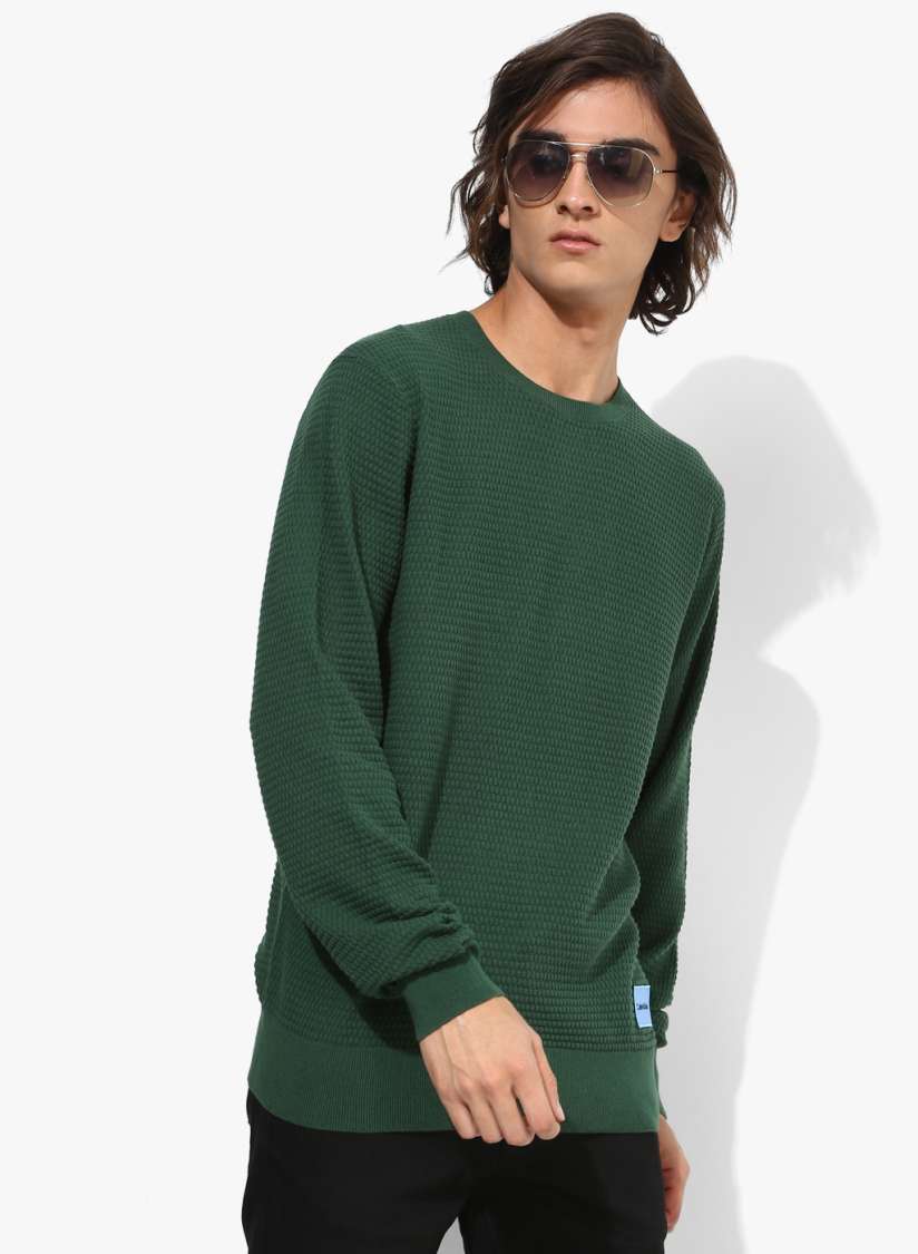 Calvin klein green sweater 2025