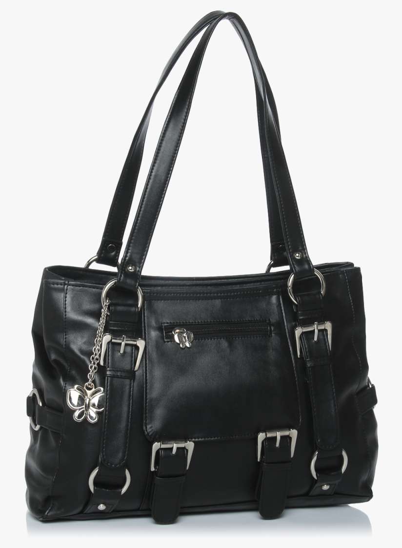 Buy Black Handbag Handbags for Women 7984839 Myntra