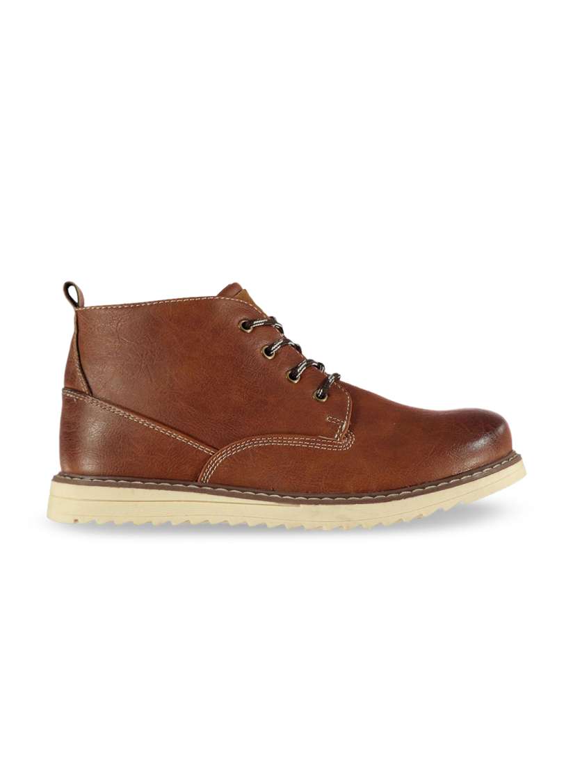 Buy Soviet Boys Brown Flat Boots Casual Shoes for Boys 8005767 Myntra