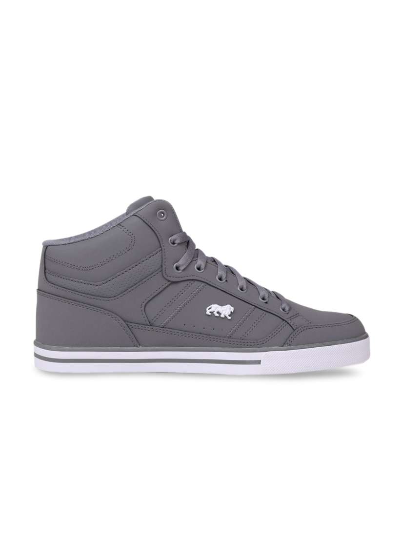 Buy Lonsdale Men Grey Leather High Top Training or Gym Shoes Sports Shoes for Men 8022733 Myntra