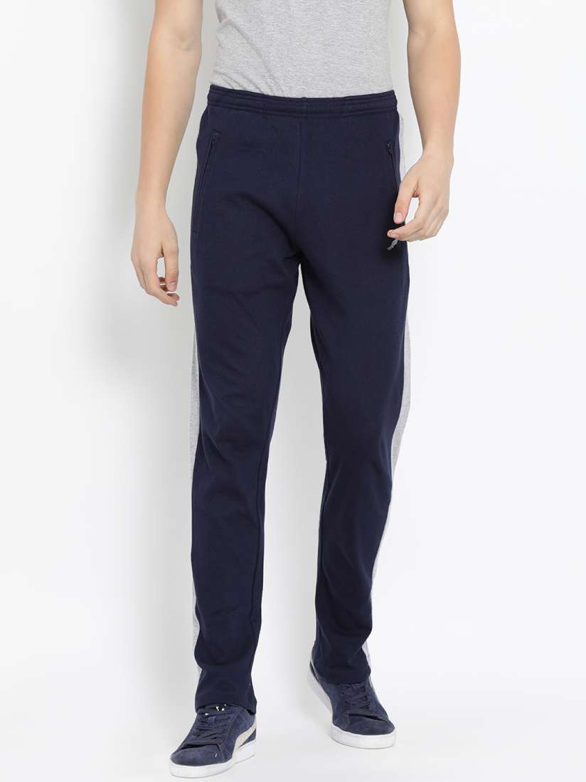 Buy Crocodile Men Navy Blue Solid Track Pants Track Pants for Men 8056635 Myntra