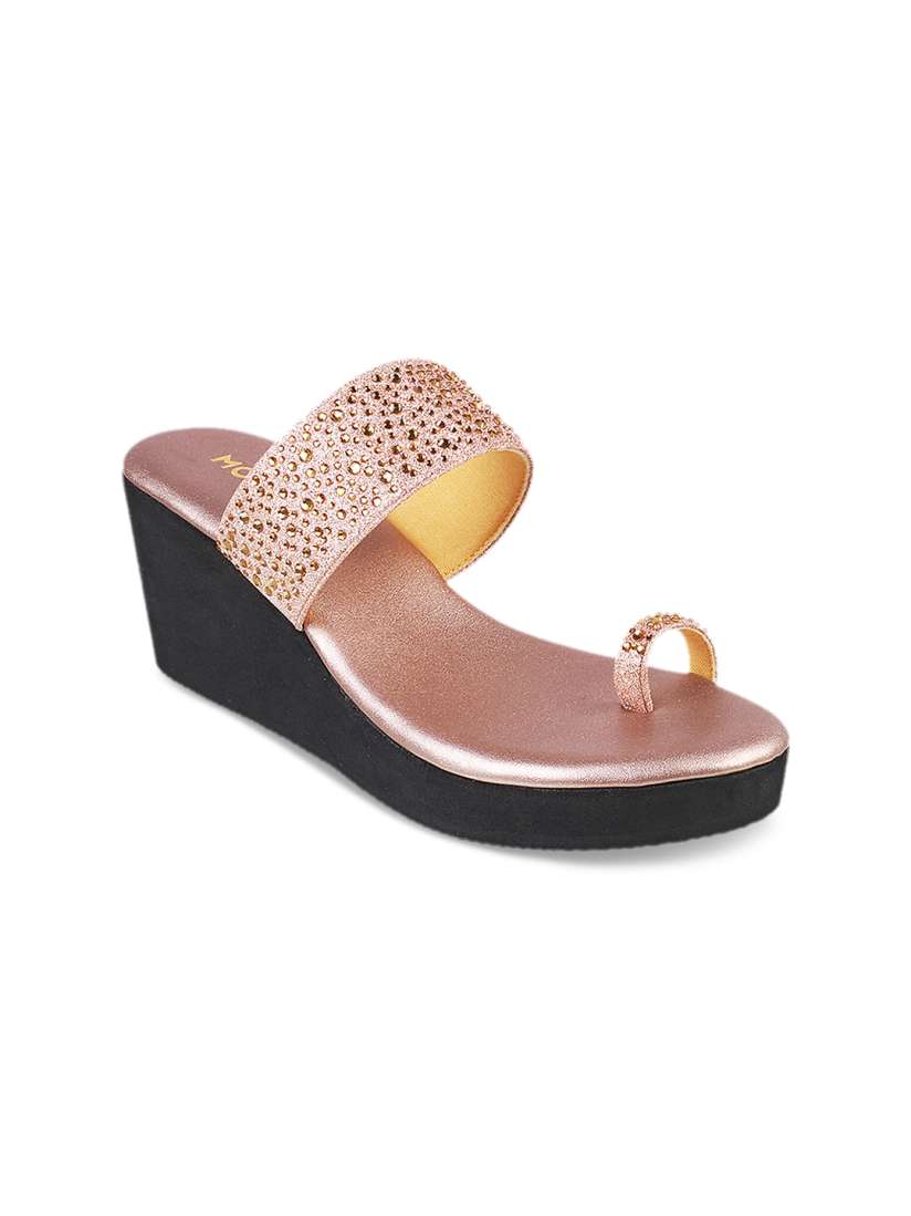 Buy Mochi Women Beige Solid Heels Heels for Women 8067663 Myntra