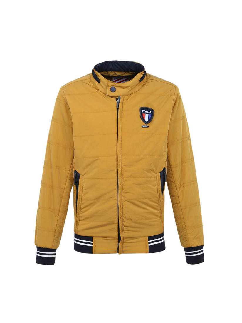 Buy Monte Carlo Boys Yellow Solid Lightweight Padded Jacket Jackets for Boys 8173303 Myntra
