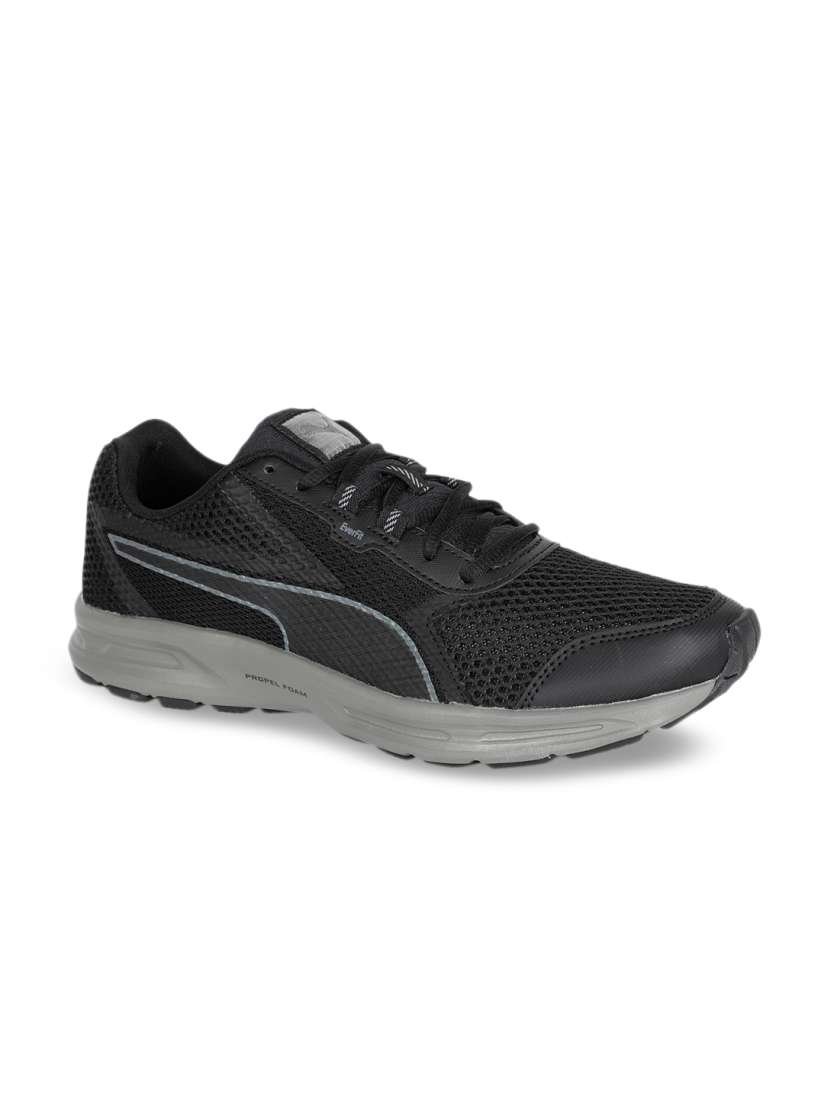 Buy Puma Essential Runner Men Black Running Shoes Sports Shoes for Men 8191611 Myntra