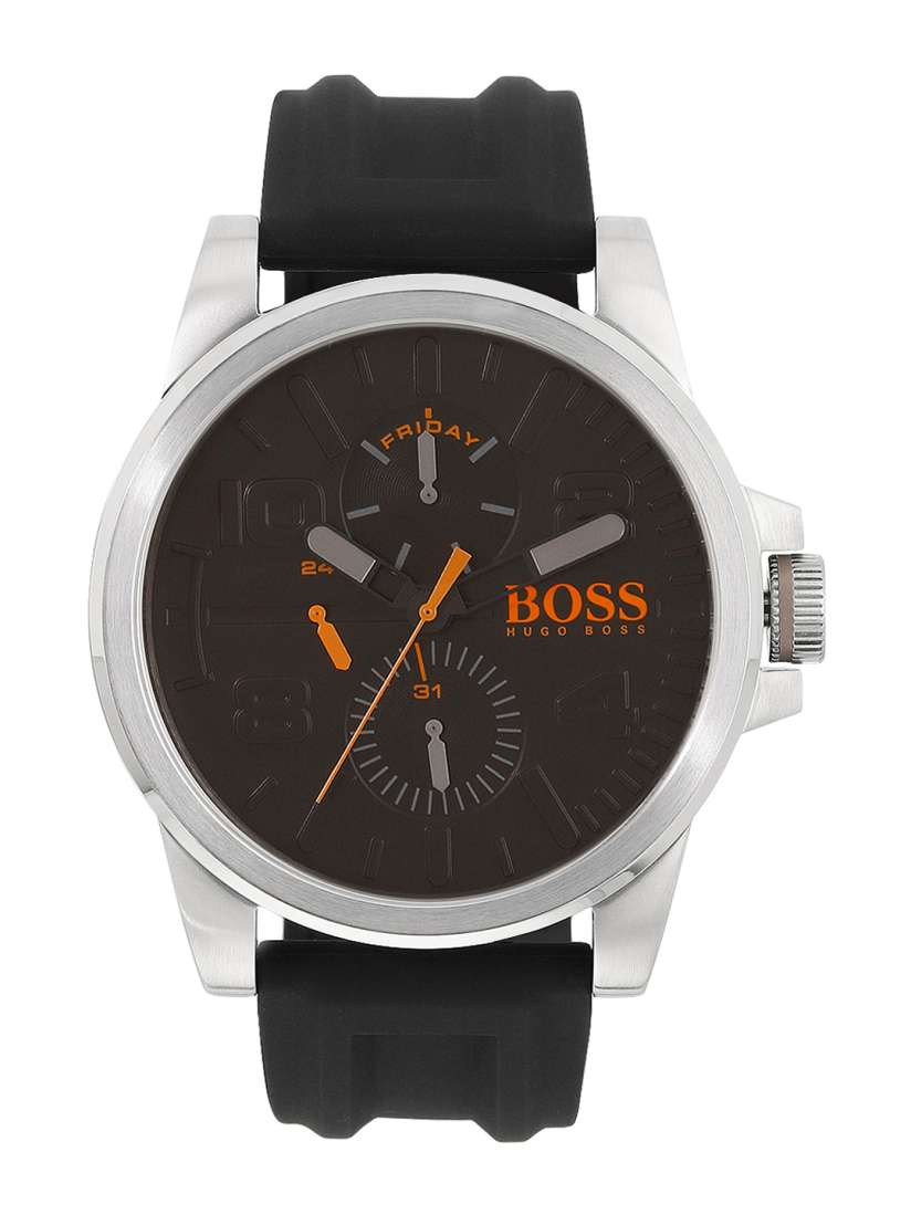 Buy Hugo Boss Men Black Analogue Watch Watches for Men 8202521 Myntra