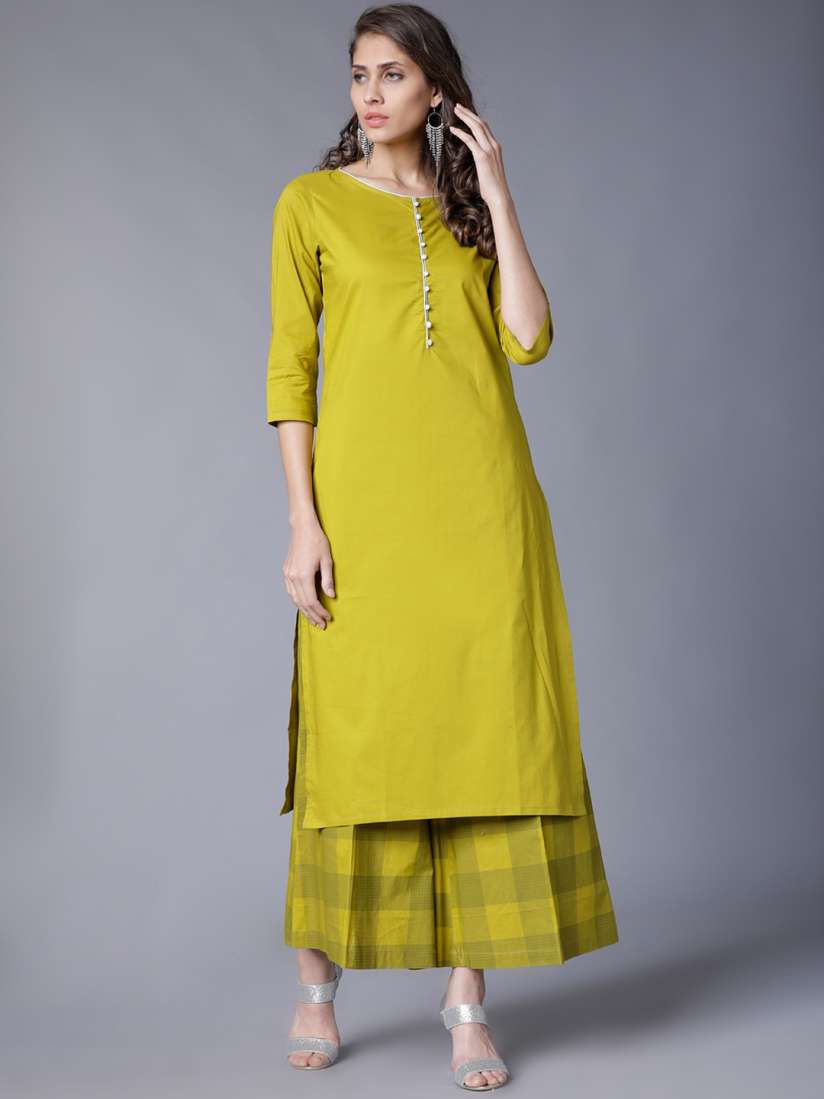 Vishudh kurta palazzo sets myntra top