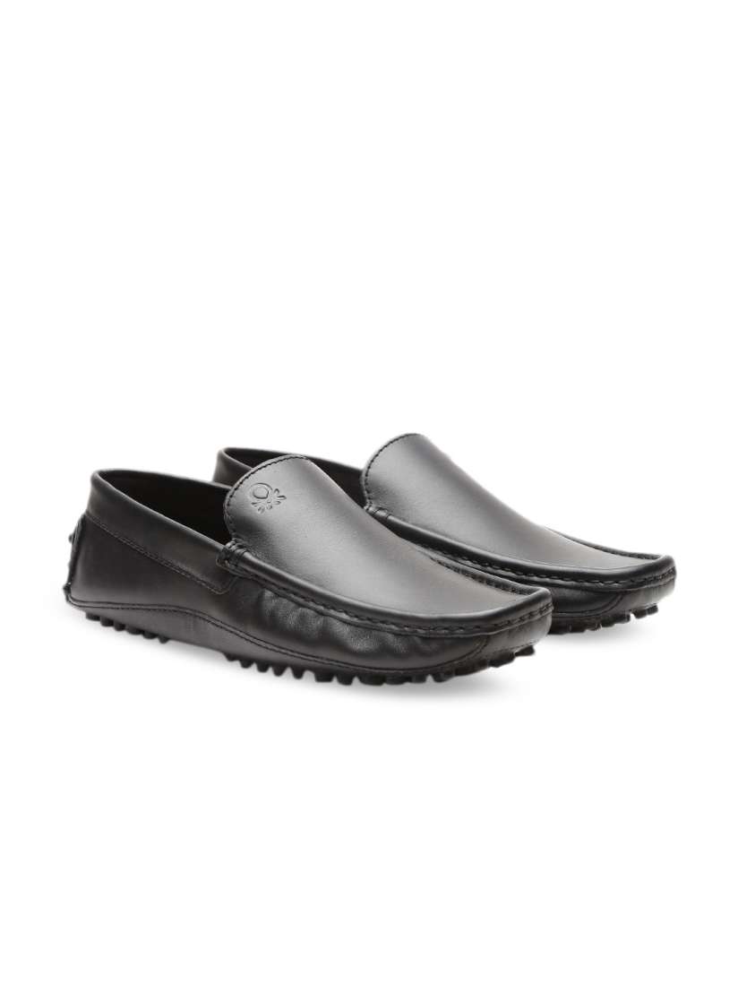 Buy United Colors of Benetton Men Black Loafers Casual Shoes for Men 8237831 Myntra