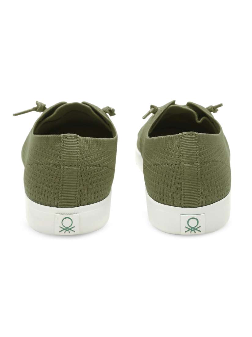 Buy United Colors of Benetton Men Olive Green Sneakers Casual Shoes for Men 8237881 Myntra