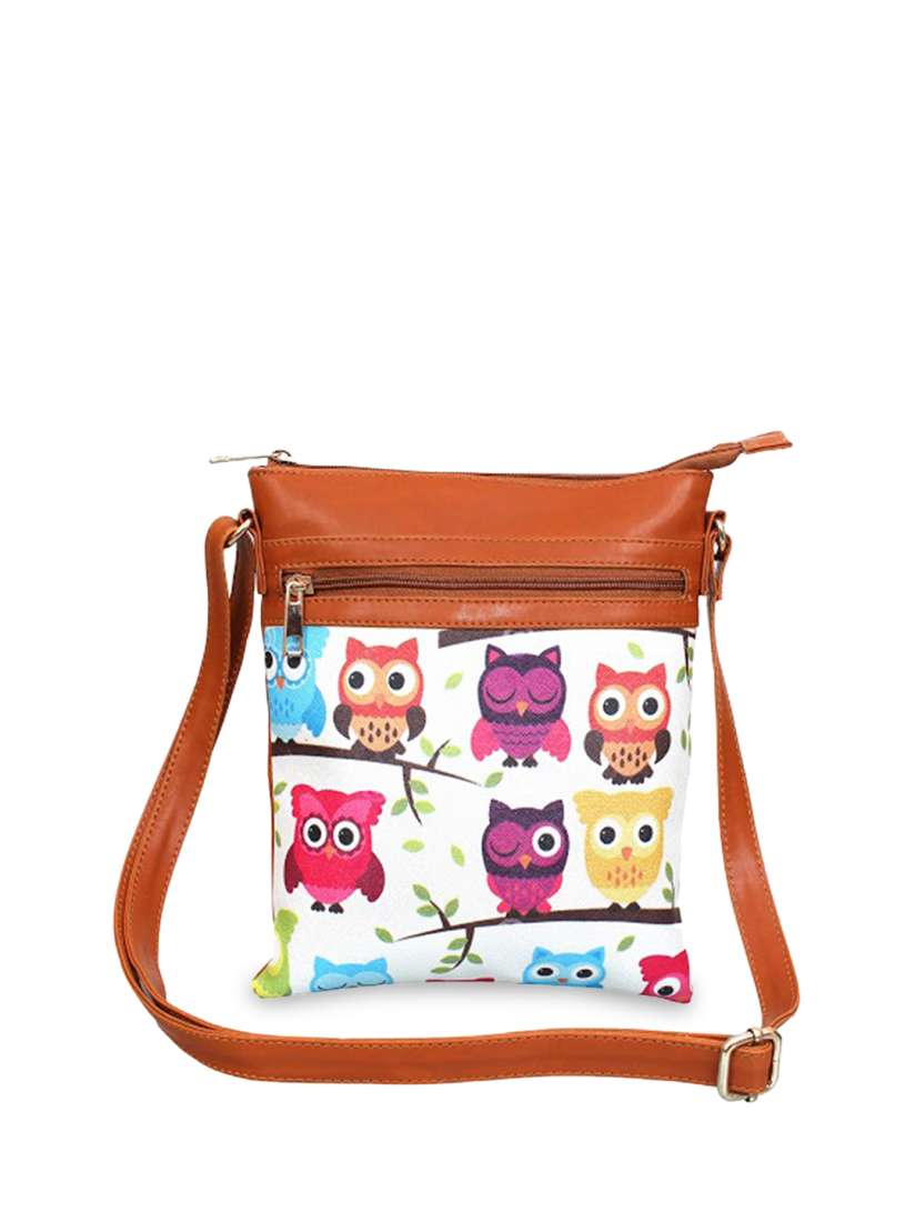 Buy Lychee bags Multicoloured Printed Sling Bag Handbags for Women 8293019 Myntra