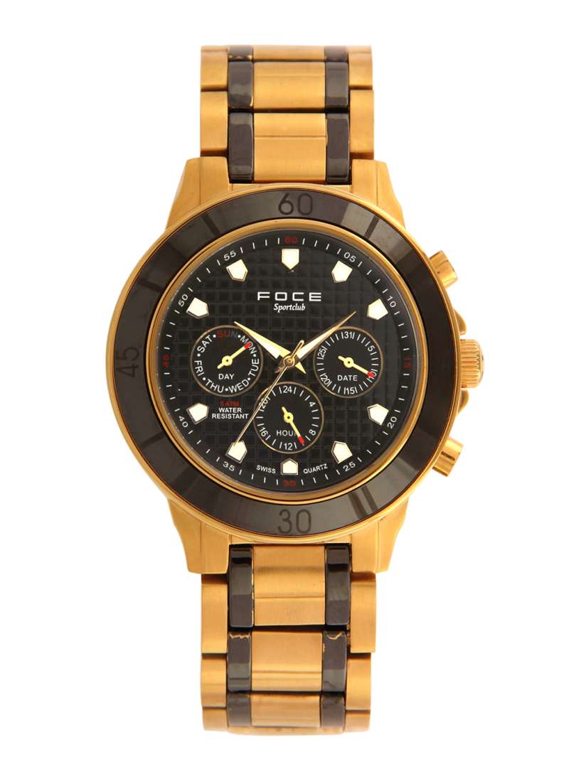Buy FOCE Men Black Analogue Watch F946GGM Watches for Men 8089825 Myntra