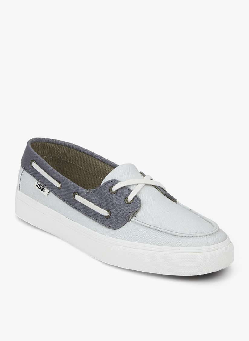 Buy Vans Women Grey Chauffette SF Boat Shoes Casual Shoes for Women 7173774 Myntra