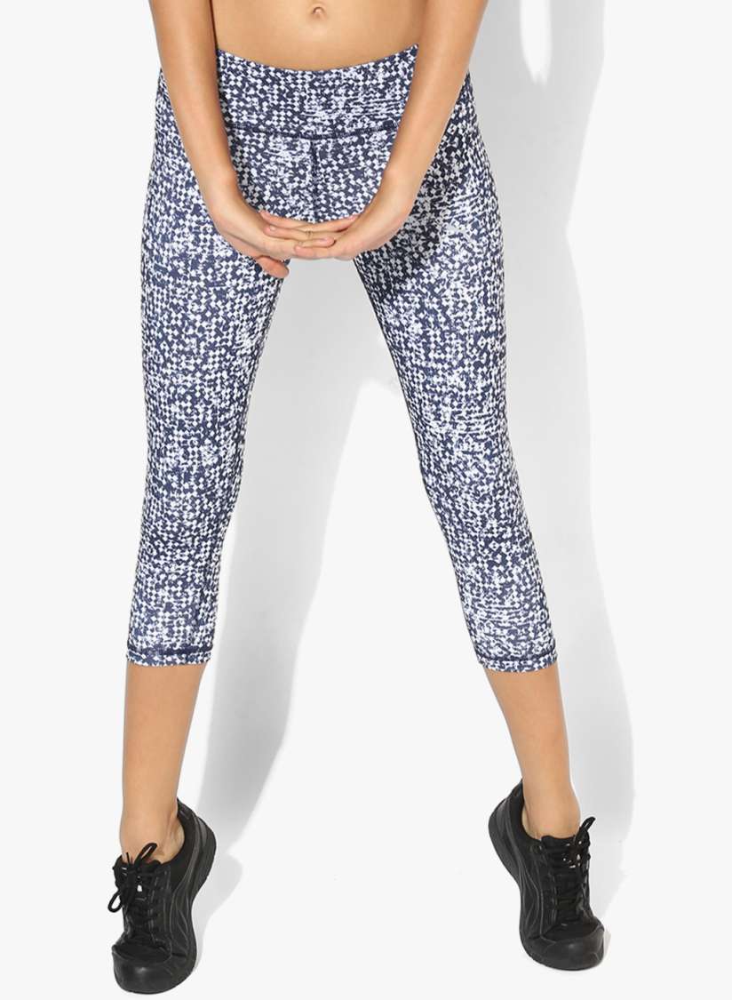 Buy All Eyes On Me Training Blue Tights Tights for Women 7172224 Myntra