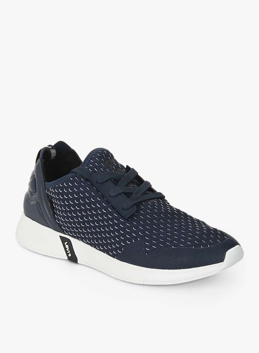 Levi's men's black tab runner sneakers discount