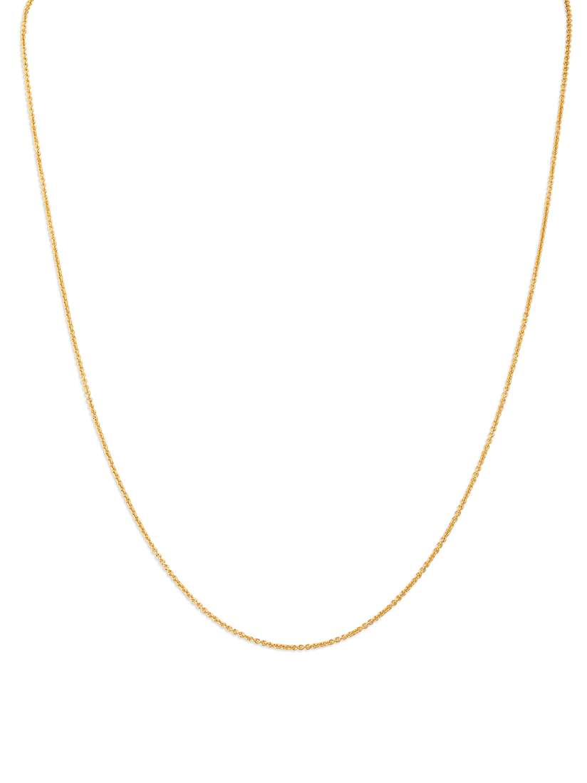 Buy Mia by Tanishq 14 Karat Yellow Gold Chain Necklace Gold for Women 9031577 Myntra