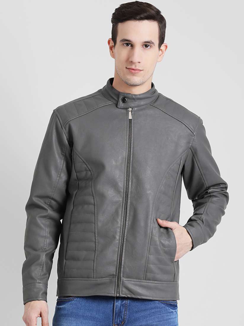 Cobb leather jacket top