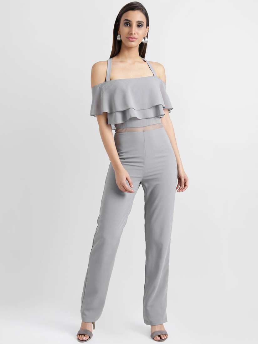 Kazo grey jumpsuit shop
