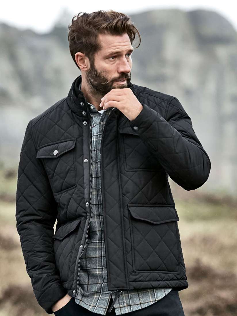 Next mens quilted jacket outlet