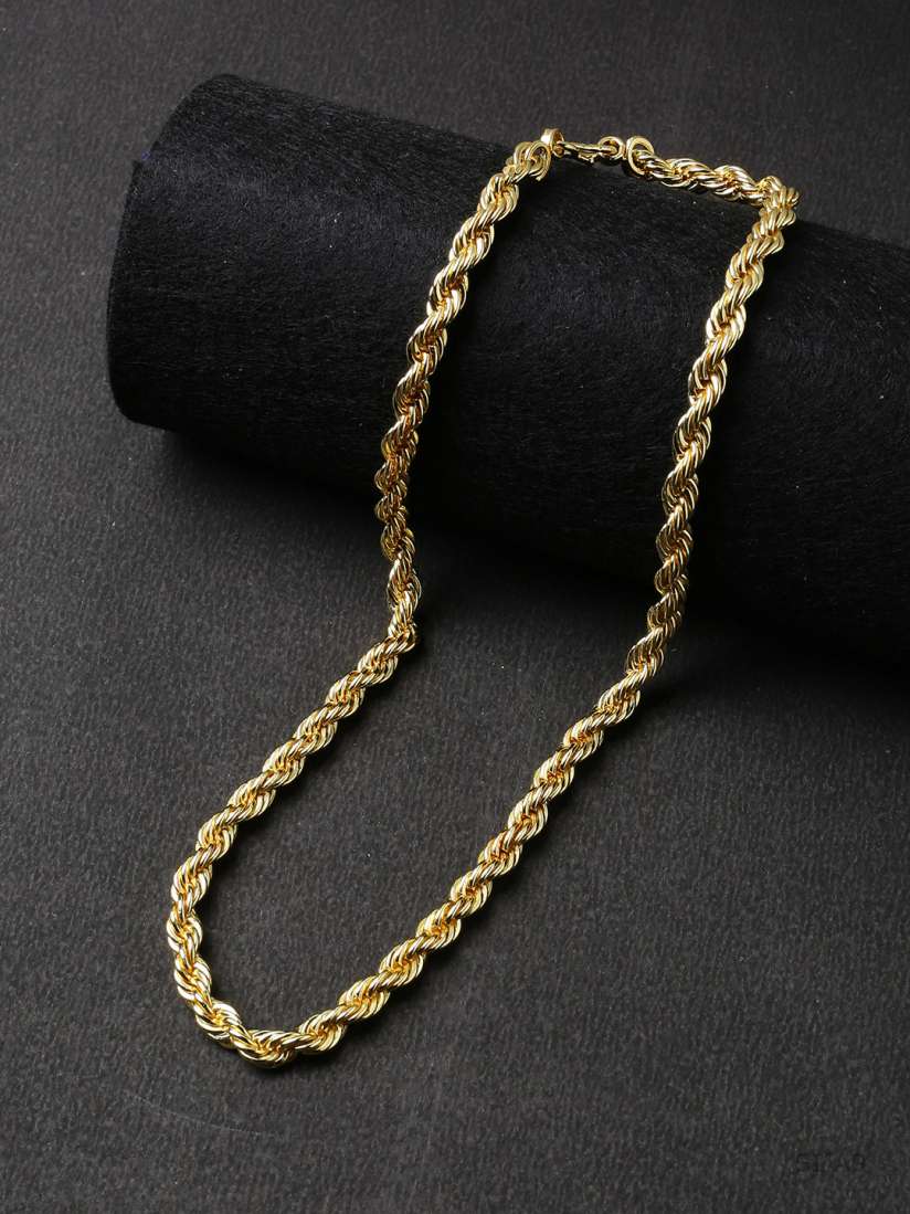 Voylla mens chain gold 2025