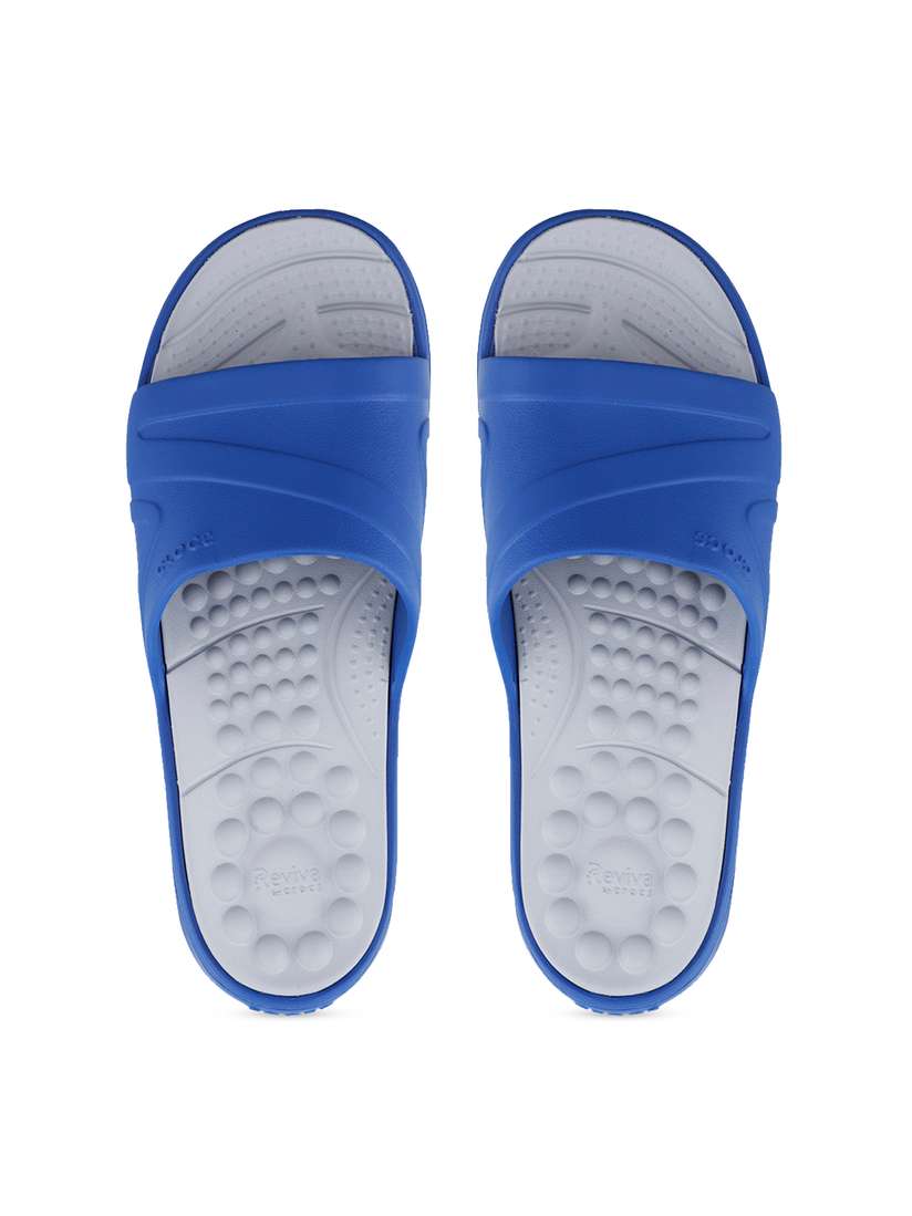 Crocs Reviva Slides Sandal Pria Crocs Reviva Slide Original Crocs