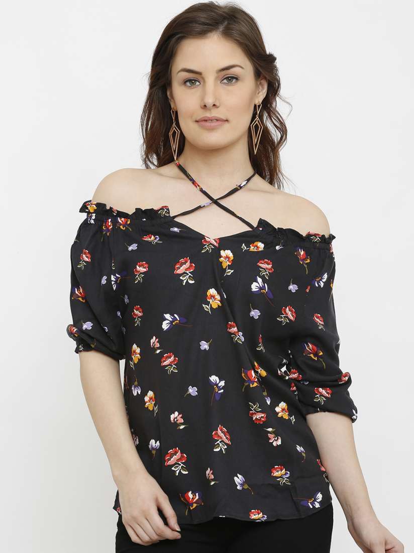Myntra tops for jeans shop