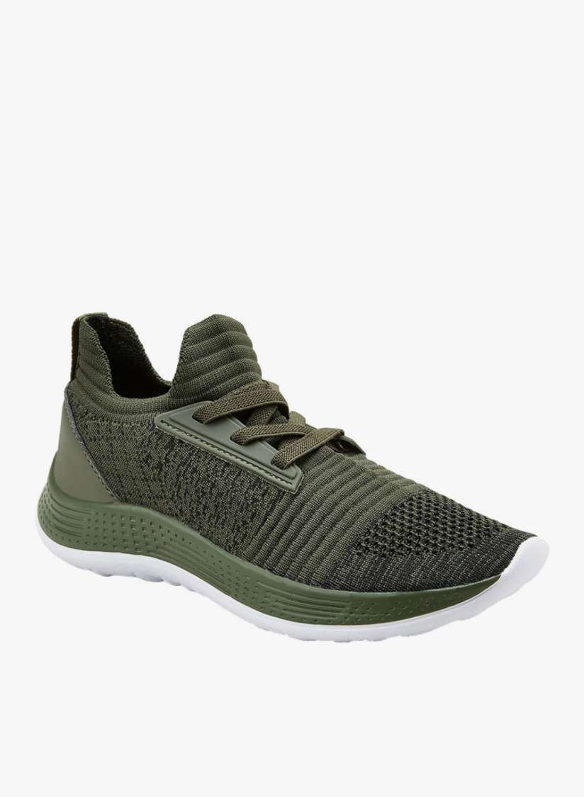 Buy next Boys Olive Green Textured Sneakers Casual Shoes for Boys 8681135 Myntra