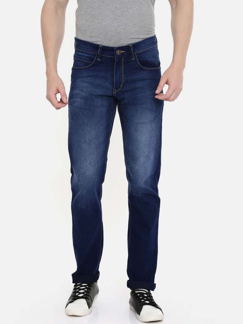 Buy Classic Polo Men Blue Regular Fit Mid Rise Clean Look Jeans Jeans for Men 10817082 Myntra