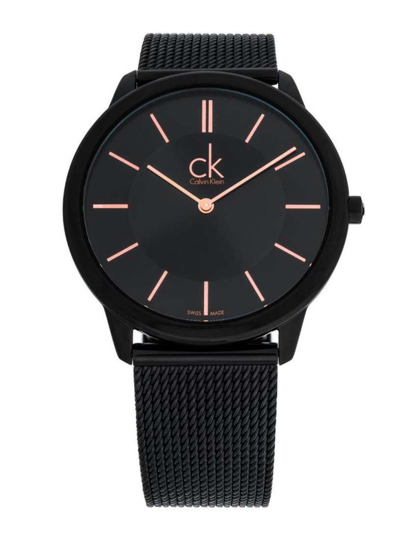 Buy Calvin Klein Minimal Men Black Analogue Watch K3M21421 Watches for Men 10828550 Myntra