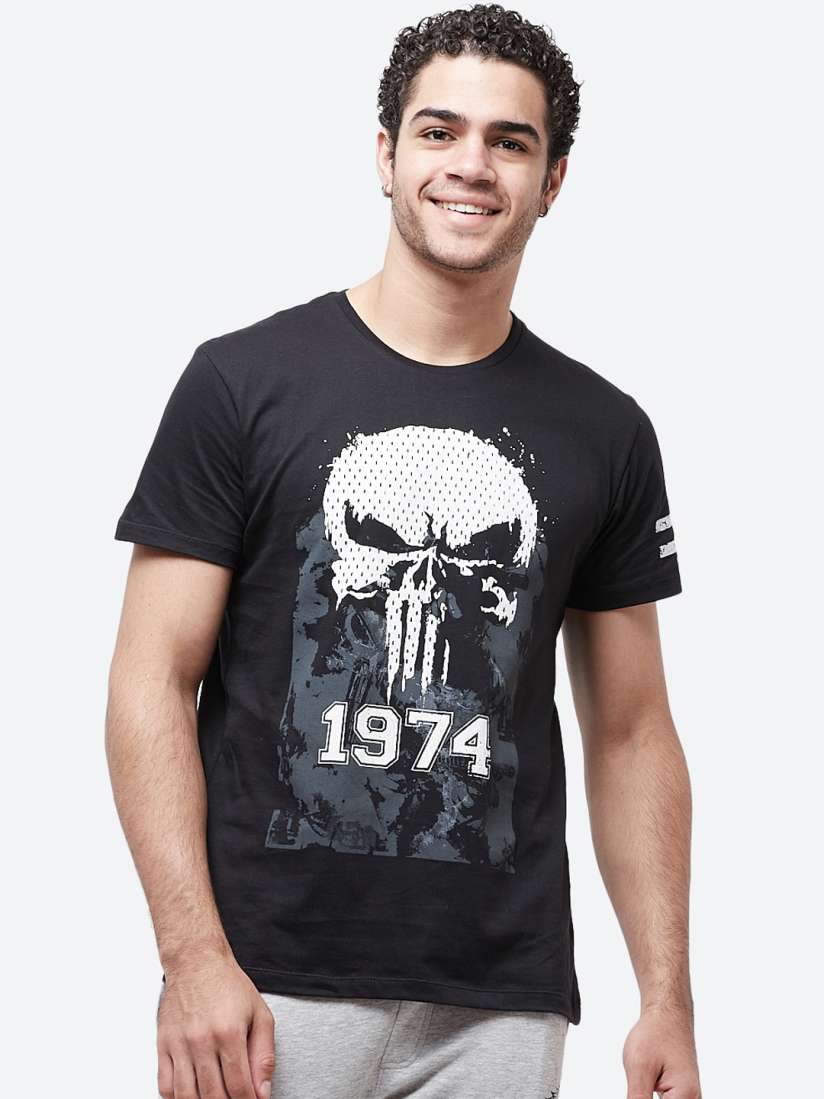Punisher t shirt myntra outlet