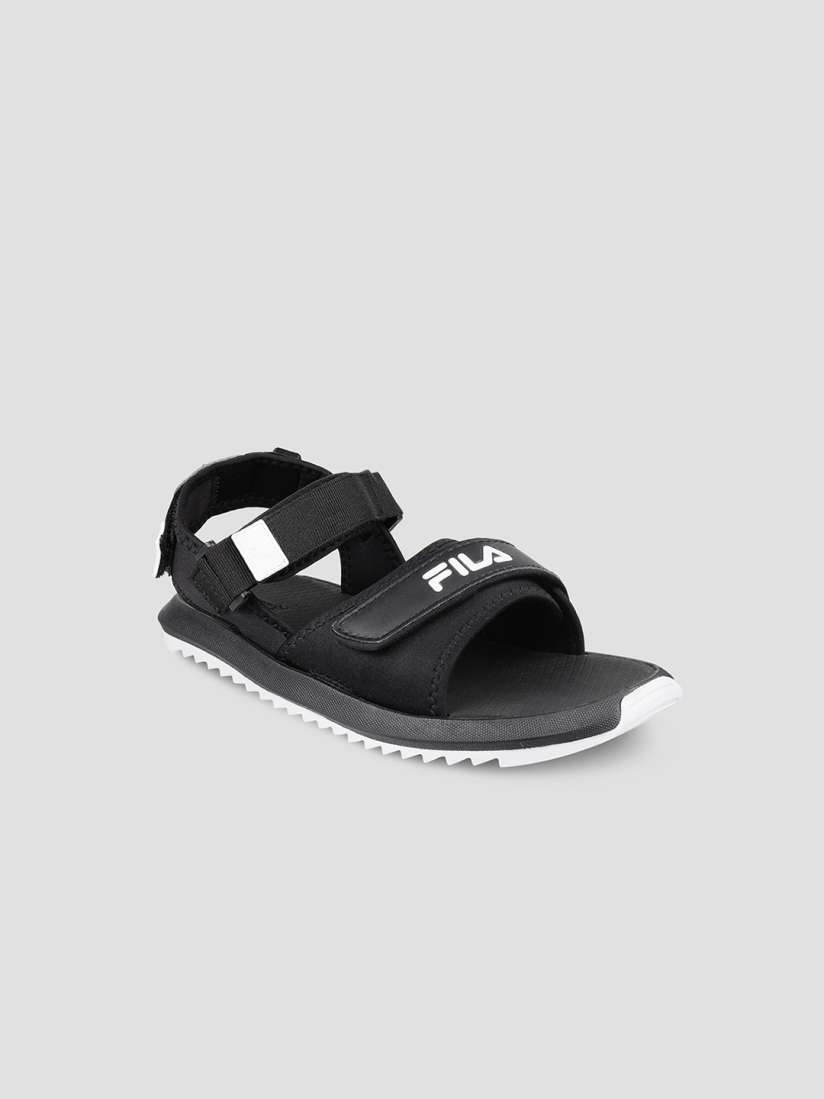 Buy FILA Men Black White DELONZO Tech Sports Sandals Sports Sandals for Men 10853180 Myntra