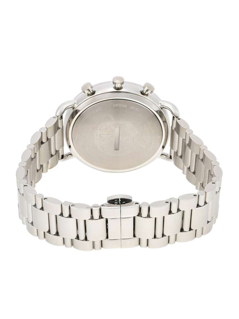 Buy Emporio Armani Men Silver Toned Aviator Analog Hybrid Smart Watch ART3028 Smart Watches for Men 10860422 Myntra
