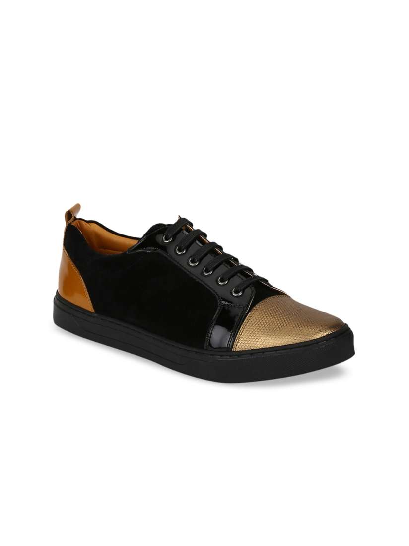 Buy DEL MONDO Men Black Sneakers Casual Shoes for Men 10867110 Myntra