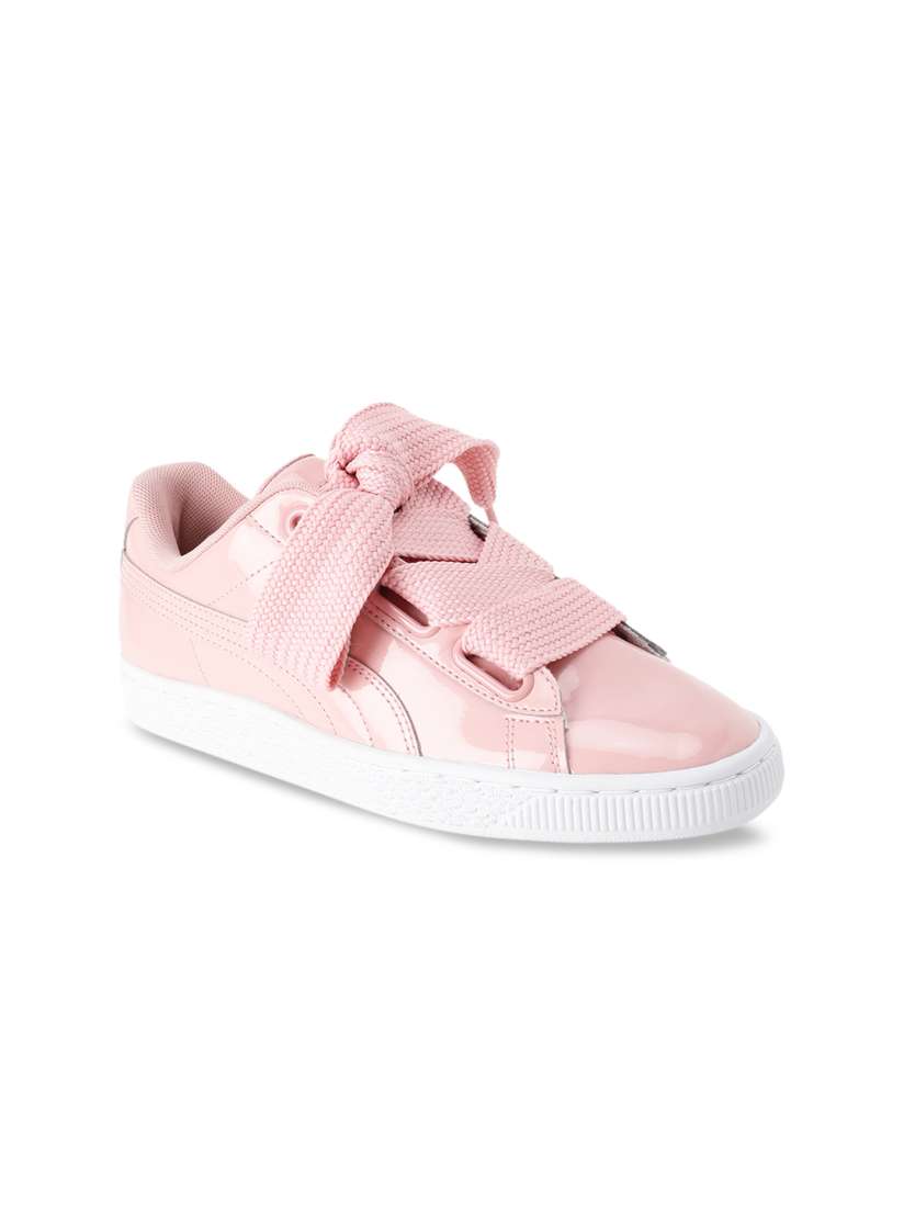 Puma patent platform trainers ladies on sale